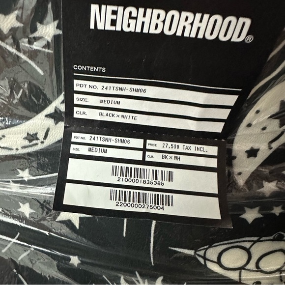 Neighborhood Monochrome Starry Shirt - Picture 13 of 13